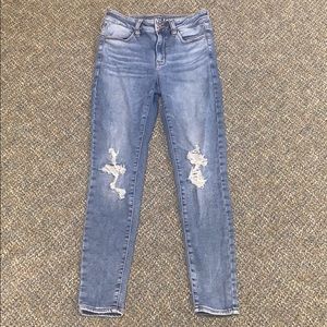American eagle hi rise Jegging